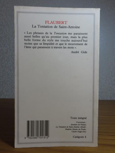 信頼への信頼 聖アントワーヌの誘惑 Saint de Tentation La ： フローベール 洋書、外国語書籍