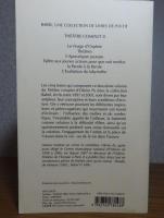 仏） Olivier Py　Théâtre Complète Ⅱ　Olivier Py