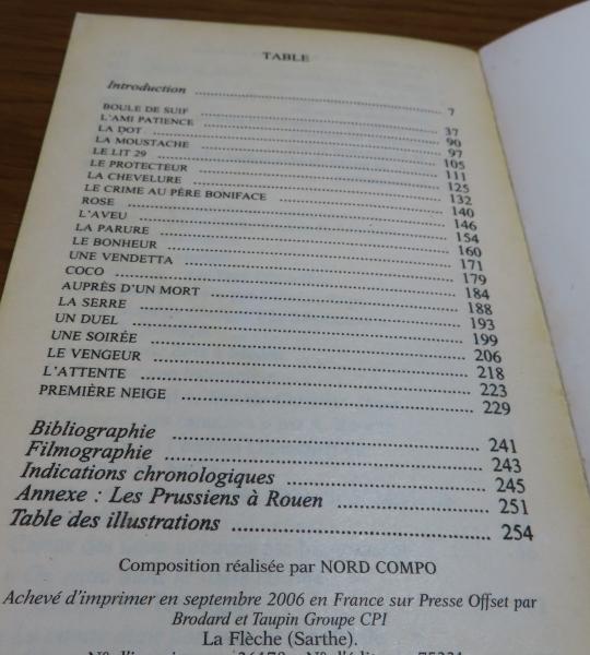 脂肪の塊 モーパッサン ： Boule de suif 〔洋書/フランス語