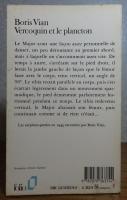 【folio】 ヴェルコカンとプランクトン　ボリス・ヴィアン　：　Vercoquin et le plancton　〔洋書/フランス語〕