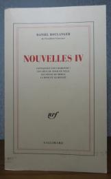 ダニエル・ブーランジェ作品集　Ⅳ　：　Daniel Boulanger Nouvelles IV　〔洋書/フランス語〕　