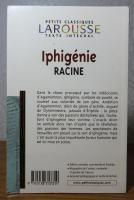 【LAROUSSE】 イフィジェニー　ラシーヌ　：　Iphigénie　［Peties Classiques］ 〔洋書/フランス語〕
　