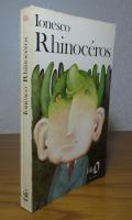 仏） （Eugène Ionesco:2livres）【folio】 Rhinocéros　Ionesco   /　【foliothèque】　Rhinocéros d'Eugène Ionesco (commente) 　 Emanuel Jacquart
