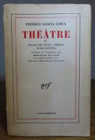 ガルシア・ロルカ作品集 Ⅰ、Ⅱ　：　ThéâtreⅠ/Ⅱ　(2冊）〔洋書/フランス語〕