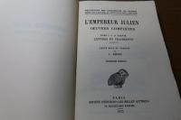 【仏希対訳】 ユリアヌス帝著作集　：　L'EMPEREUR JULIEN  Œuvres complètes. Tome I, 2e partie : Lettres et fragments 　≪Les Belles Lettres≫　〔洋書/フランス語/ギリシア語〕