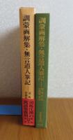 【東洋文庫】 訓蒙画解集 無言道人筆記　司馬江漢