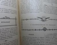 書物　オクターブ・ユザンヌ編　：　Le Livre　revue du monde littéraire　　-Archives des Écrits de ce temps- Bibliographie Moderne Dixiéme année　〔洋書/フランス語〕