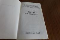 【Points】　フローベール論集　：　Travail de　Fraubert　〔洋書/フランス語〕