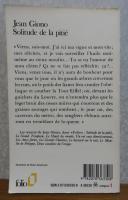 【folio】 哀れみの孤独　ジャン・ジオノ　：　Solitude de la pieté　〔洋書/フランス語〕
