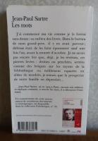 【folio】 言葉　ジャン=ポール・サルトル　：　Les mots　〔洋書/フランス語〕