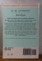 【PENGUIN BOOKS】 現代人は愛しうるか：黙示録論　D・H・ロレンス　：　Apocalypse 〔英語〕