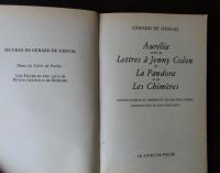 【Livre de Poche】 オーレリア　ネルヴァル　：　Aurélia suivi de letttres à Jenny Colon, de La Pandra et de les Chimères 　〔フランス語〕