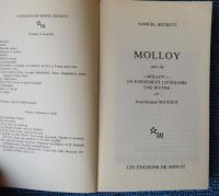 モロイ　サミュエル・ベケット　：　MOLLOY　〔フランス語〕