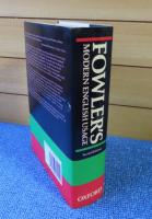 【OXFORD】 ファウラー 現代英語の用法（第2版）　：　FOWLER'S Modern English Usage (2ed.)　〔英語〕