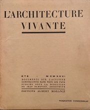 L'architecture Vivante 1931 Ete（夏号）