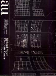 a+u別冊　リチャード・マイヤー ゲティ・センター　Richard Meier The getty Center
