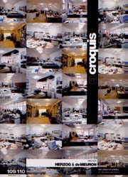EL CROQUIS 109/110 HERZOG & de MEURON 1998-2002 ヘルツォーク＆ド・ムーロン
