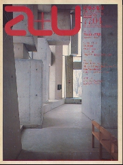 a+u　1977年04月号　スペインの建築家　スタジオPER