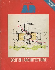 Architectural Design 1977年9・10月号　ブリティッシュ・アーキテクチャ