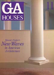 GA HOUSES　11　New Waves in American Architecture 4