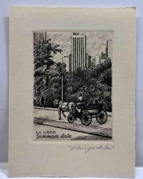 宮下登喜雄　銅版蔵書票