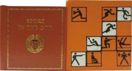 東ドイツ豆本　「SPORT　IN　THE　GDR」