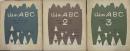山のABC  3冊揃