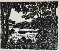 十和田　木版画小景集その4