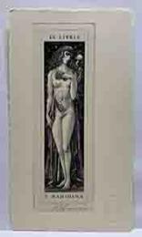 坂東壮一　銅版蔵書票　