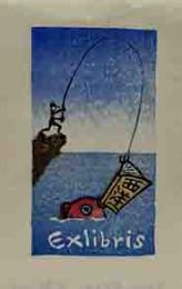 西 洋一　木版蔵書票