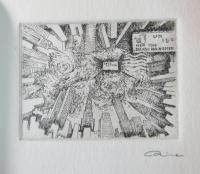 「CHRYSLER　BUILDING　LOVE　LETTER」　　リサ・キムラ銅版画10葉各サイン入