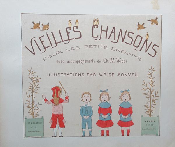 VIEILLES CHANSONS ET RONDES pour les enfants (子どもたちのための