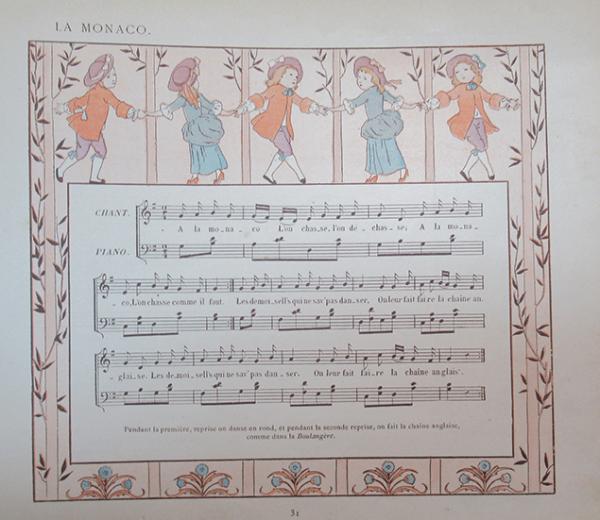 VIEILLES CHANSONS ET RONDES pour les enfants (子どもたちのための