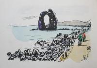 八十氏スケッチ帖　奥尻島