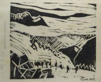FUNASAKA  YOSHISUKE  （舩坂芳助）版画集　No31 　1964年