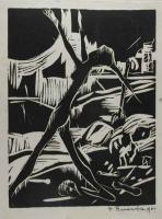 FUNASAKA  YOSHISUKE  （舩坂芳助）版画集　No26 　1963年