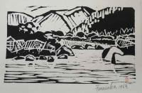 FUNASAKA  YOSHISUKE  （舩坂芳助）版画集　No30 　1964年