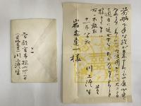 川上澄生　額・書簡・葉書