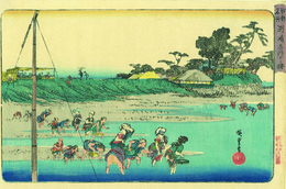 江戸名所　洲崎しほ干狩
