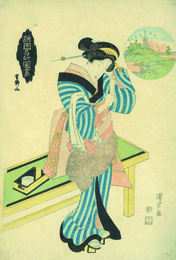 諸国名所図画　吉野山