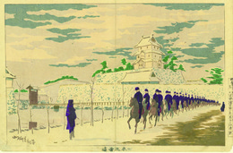 旧日本丸雪晴