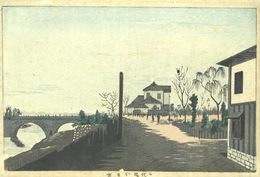 萬代橋の日出