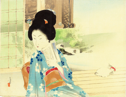 水野年方　口絵