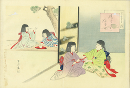 子ども遊　あやとりとしゃぼん玉