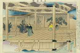 能楽図絵　能舞台の図