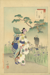 三十六佳撰　菖蒲