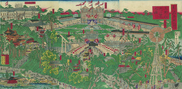 東京名所之内　上野山内一覧之図