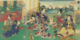 あづま源氏　花の風俗