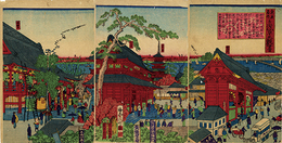 東京名所之内　浅草正観世音