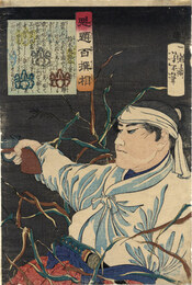 魁題百撰相　鈴木飛騨守重幸